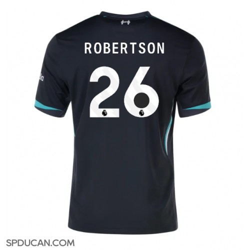 Muški Nogometni Dres Liverpool Andrew Robertson #26 Gostujuci 2024-25 Kratak Rukav